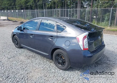 2012 Toyota Prius Two из США, поврежденный, VIN JTDKN3DU6C5392630